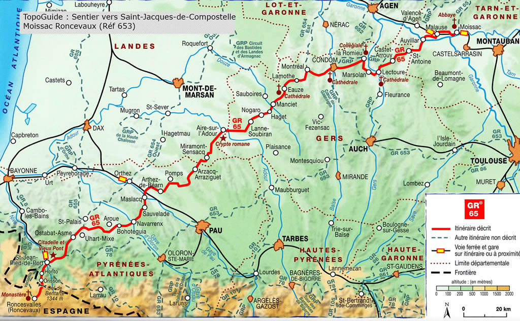 Carte de la rando
